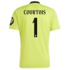 Maillot de Gardien Real Madrid Courtois 1 Troisième 2024-25 Pour Homme